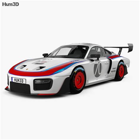 Porsche 935 2021 3D model - Download Sports car on 3DModels.org