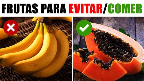 8 Frutas Saudáveis que Você Deveria Comer e 8 que Não Deveria YouTube