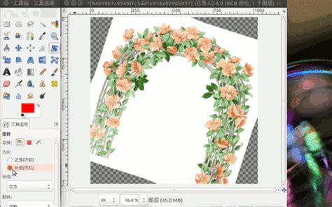 GIMP对图片进行旋转的操作流程 下载之家