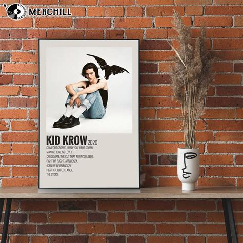 Conan Gray Kid Krow Album Poster Music Gifts - Happy Place for Music Lovers