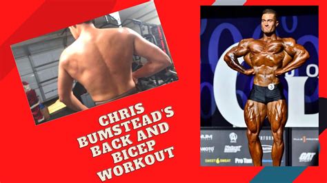 Doing Chris Bumsteads Back And Bicep Workout Teen Bodybuilder Youtube