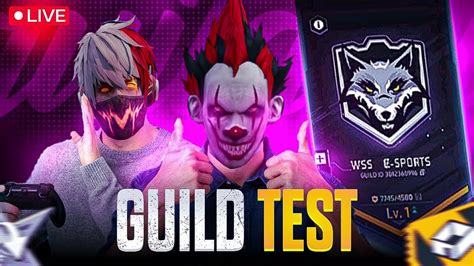 Free Fire Live 🔴 Wss Esp 🤯 Hardest Guild Test 🥵🔥 1v2 Mob And 1v4 Pc ⚡😈