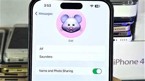 How to Change Your iMessage Profile Picture on iPhone - YouTube