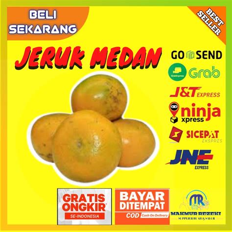 Jual JERUK MEDAN SUPER JERUK LOKAL MANIS SEGAR BUAH LOKAL PREMIUM MURAH