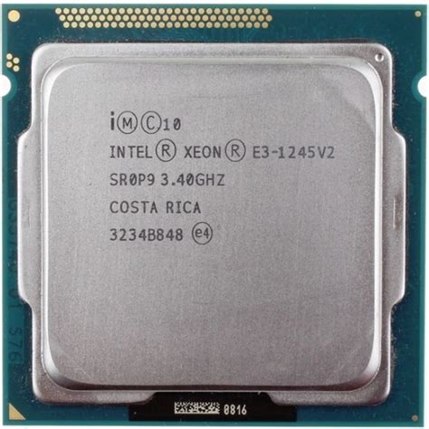 Xeon E3 1245 v2: характеристики, тесты, сравнения, покупка и цены - Xeon