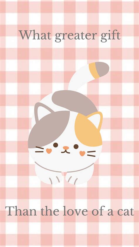 Cute Cat Phone Wallpaper by oOLemonRoseOo on DeviantArt