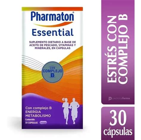 Pharmaton Essential Aceite De Pescado Comp B Caps Full Mercadolibre