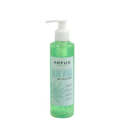 Gel De Aloe Vera Natural Verde Profesional Kefus Cosm Ticos H