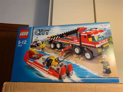 Lego City Off Road Fire Truck Fire Boat Carousell