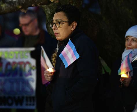 Stamford Holds Vigil For Non Binary Oklahoma Teen Nex Benedict