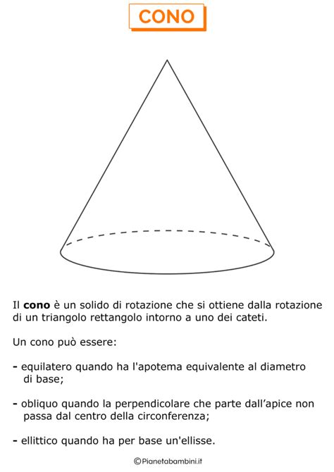 Immagini Con Nomi Dei Solidi Geometrici Per La Scuola Primaria