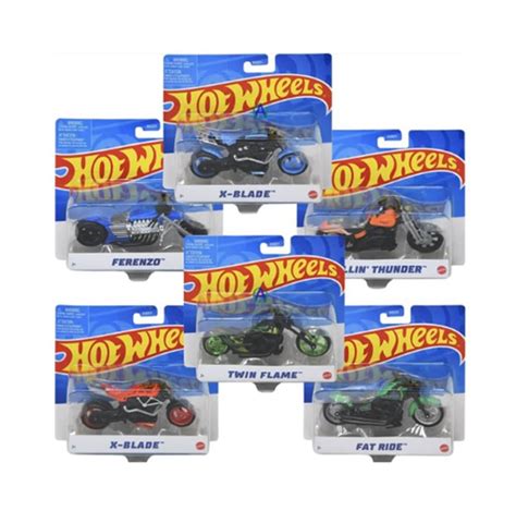 Moto Hot Wheels Street Power Motocicleta Vehículo Carrito