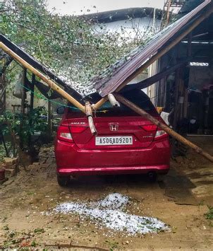 Over 4 400 Houses Damaged As Hailstorm Lashes Parts Of Assam The Dispatch