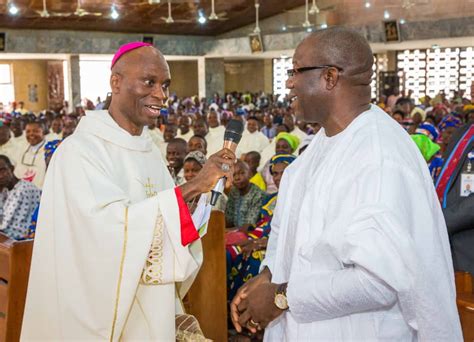 Kayode Fayemi On Twitter At The Chrism Mass With The Catholic Bishop