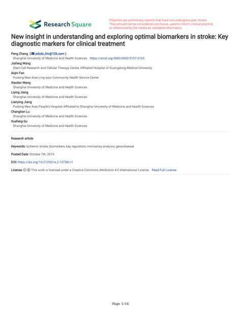 Pdf New Insight In Understanding And Exploring Optimal Biomarkers In