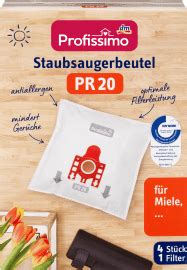 Profissimo Staubsaugerbeutel PR 50 4 St dauerhaft günstig online