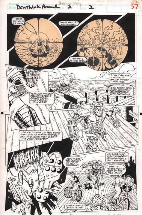 Anthony S Comic Book Art Original Comic Art For Sale By Kirk Jarvinen