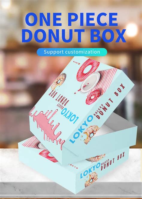 Lokyo Dessert Bakery Cake Packaging Boxes Folding Food Grade Cardboard