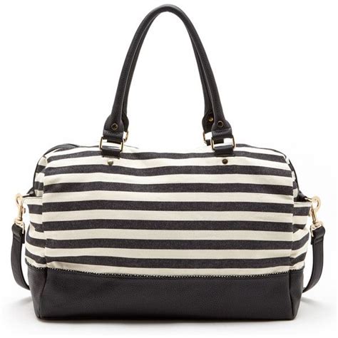 Sole Society Daphnee Stripe Weekender Bag