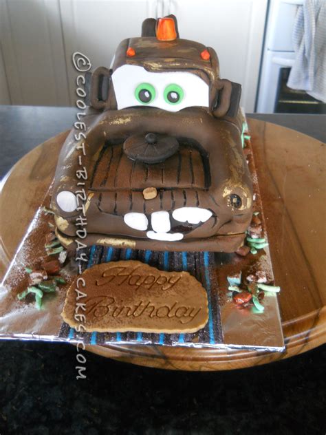 Mater the Tow Truck Cake