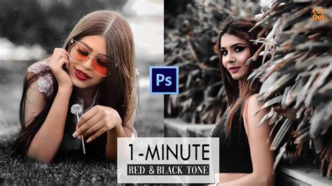 Black Theme Color Grading Effect In Photoshop Photoshop Cc Tutorial