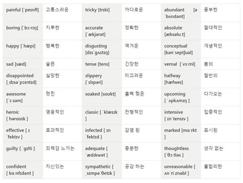 영어 문법 기초 형용사 제대로 사용하기 Amazingtalker®