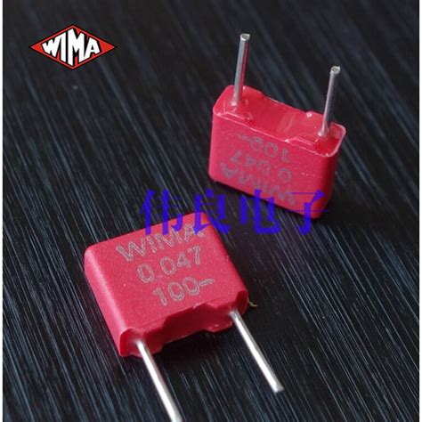 Jual ORIGINAL WIMA 100V 47nF 0 047uF 473 MKS2 Capacitor Made In Germany