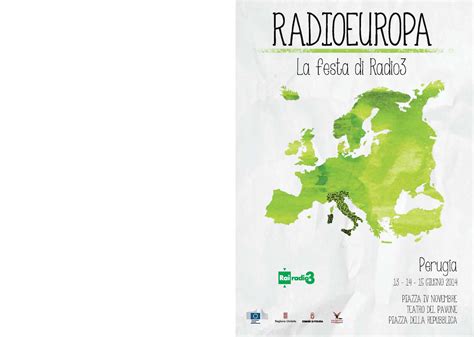 Calam O Radio Europa Dal Al Giugno La Festa Di Radio A Perugia