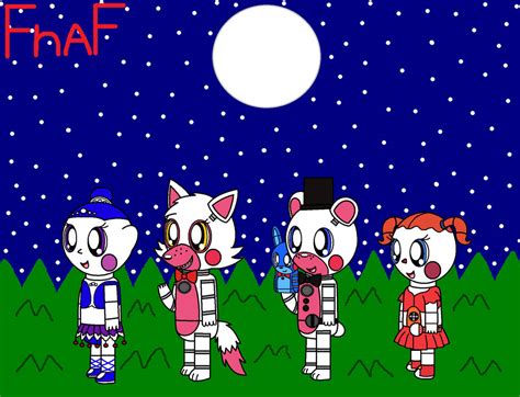 Fnaf Sister Location Animatronics by pokemonlpsfan on DeviantArt