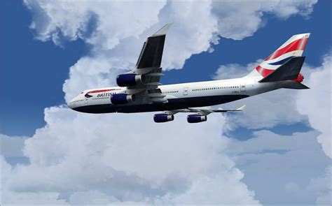 FS9 PMDG B747 British Airways EGLL KMIA