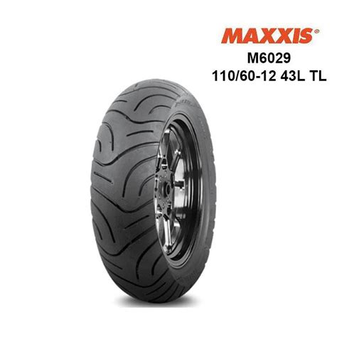 マキシススクーター用タイヤ M6029 F R 12インチ フロント リア共用 110 60 12 43L TL スクーター用タイヤ