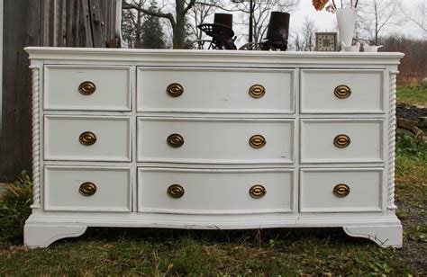 Laurel's Attic : Stunning Off-White Dresser - SOLD