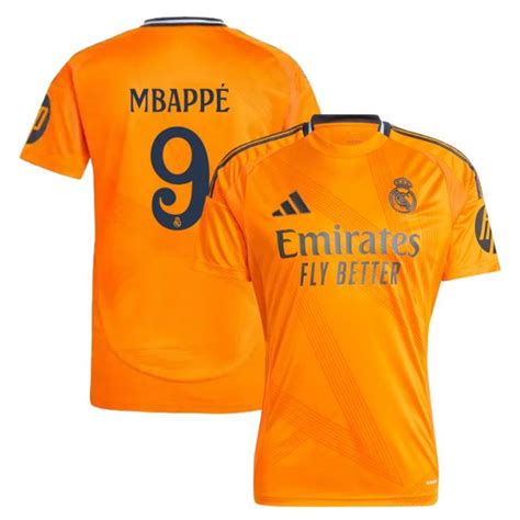 Maillot Real Madrid Exterieur 2024 2025 Mbappe Foot Soccer Pro