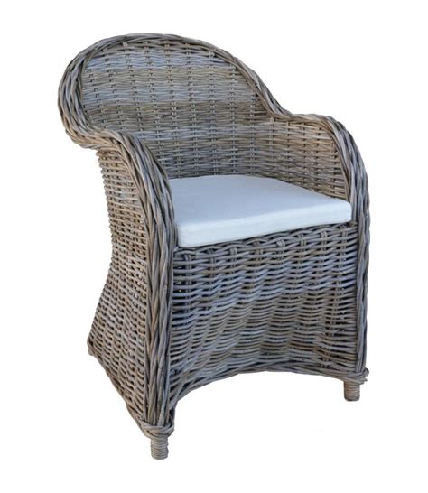 Rotan Stoel Kubu Grey Vergrijsd Rotan Decomeubel