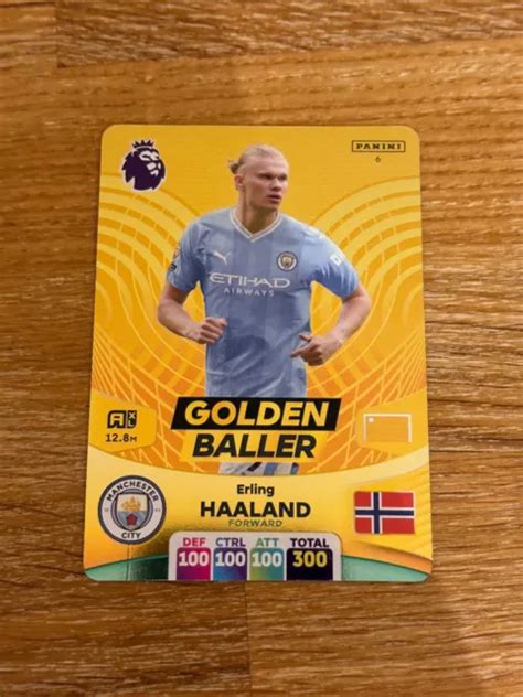 PANINI ADRENALYN XL Premier League 2024 Erling Haaland Golden Baller