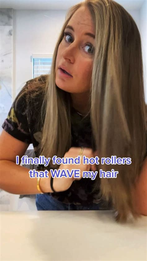 Hot Rollers That WAVE Your Hair Long Hair Styles Hair Tutorial Hair Styles