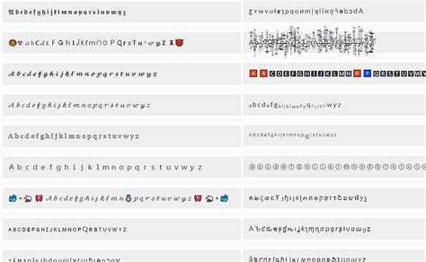 Schriftgenerator Fonts And Schriftarten Zum Kopieren