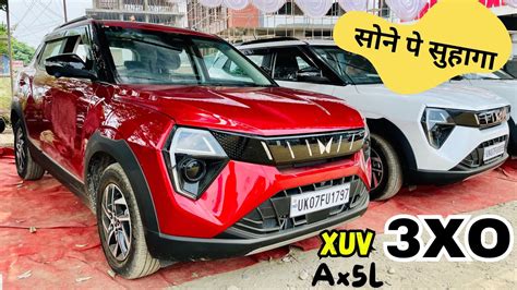 Mahindra Xuv 3xo Ax5l Model 2024 Most Value For Money Variant