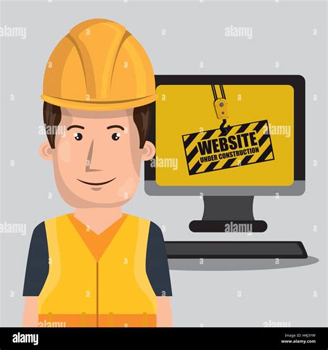 website under construction design Stock Vector Image & Art - Alamy