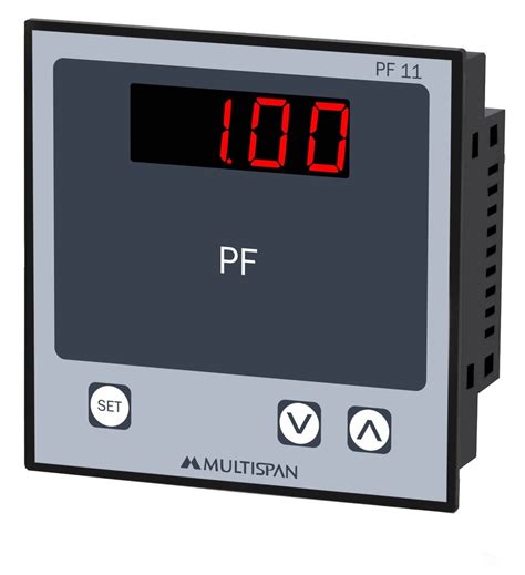 Multispan Electric Pf 11 Single Phase Ac Panel Meter For Industrial