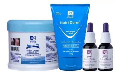 Kit Cremes Nutri Derm E Ônico Blend Rhr Frete grátis