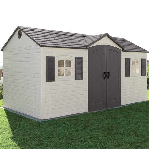 Lifetime Plastic Apex Shed 15X8 | Garden Street