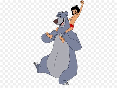 The Jungle Book Baloo Mowgli Clip art - jungle vector png download - 400*710 - Free Transparent ...