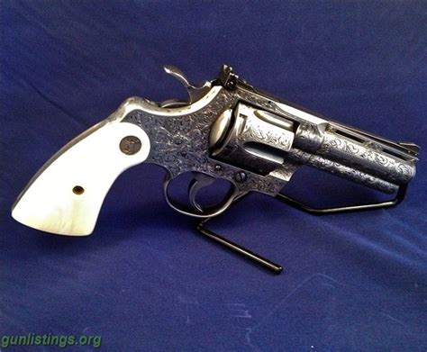 Gunlistings.org - Pistols Colt Python ENGRAVED With IVORY‏