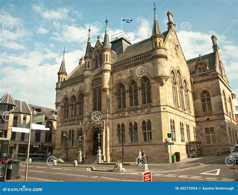 Town House Inverness Editorial Stock Image Image Of Details 40272054