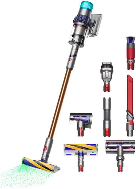 Dyson V15 Detect Absolute Aspirateur Sans Fil Argent Amazon Fr