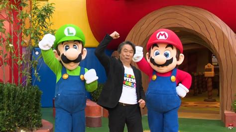 Así Fue El Recorrido Por Super Nintendo World Que Dio Shigeru Miyamoto