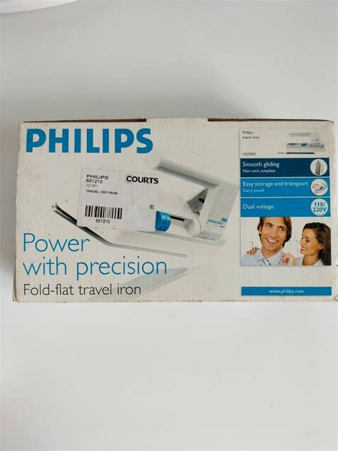 PHILIPS Travel Iron, TV & Home Appliances, Irons & Steamers on Carousell