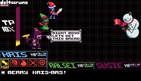 Pixilart Deltarune Christmas Edition By Redde