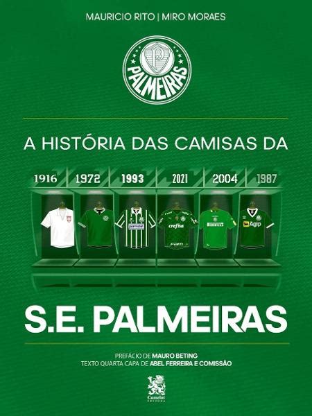 Palmeiras lança livro sobre a história de todas as suas camisas 14 10